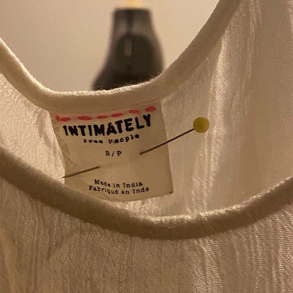 Free People Intimately Cream Handkerchief Dress - Picture 6 of 9